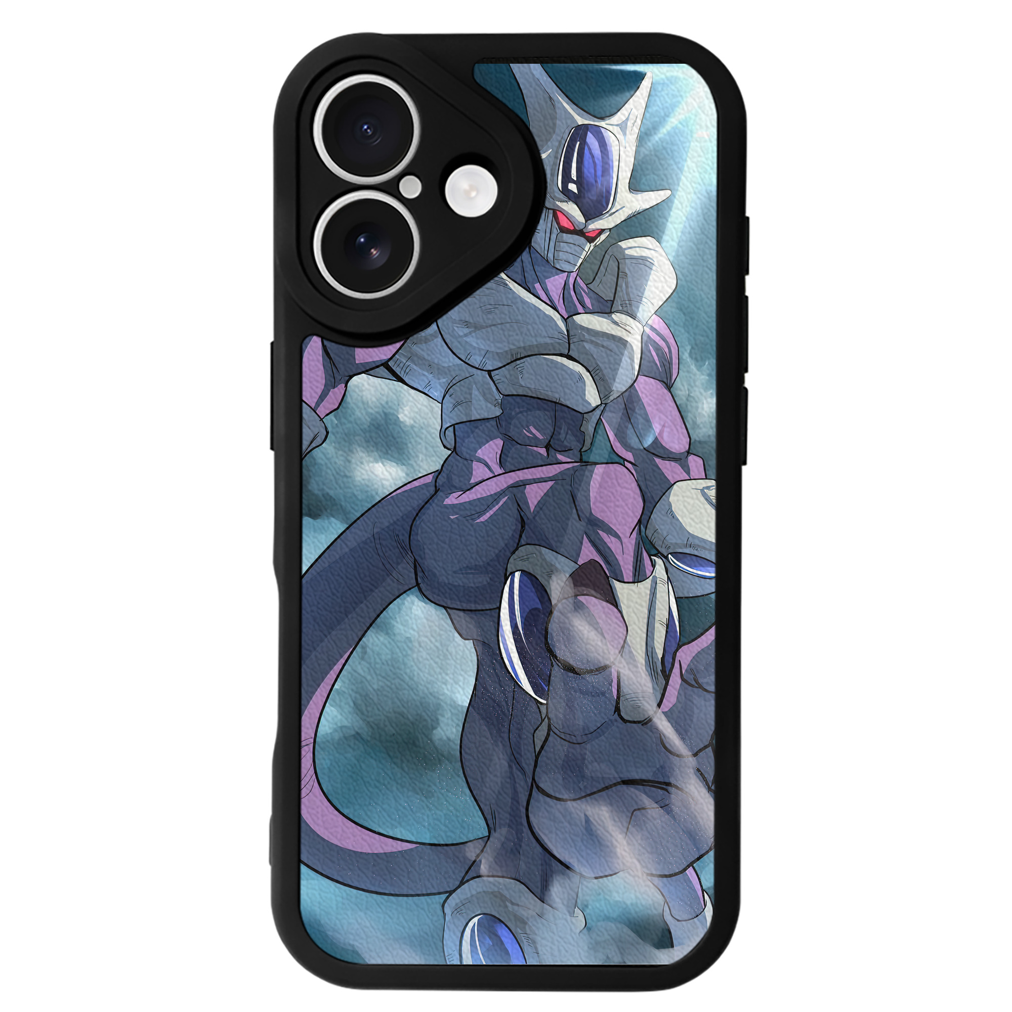 （画像用） ドラゴンボール DRAGON BALL 【iPhone 16シリーズ対応】シリコンスマホケース（レザー調） 材質：シリコン